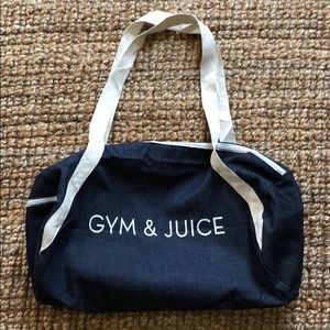 Gym & juice duffel bag